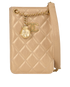 CC Charm Phone Holder Crossbody, front view